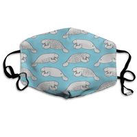 Manatee You are The One for Me Dust Mask,Washable and Reusable Cleaning Gardening Outdoor Activities Warm Windproof Mask