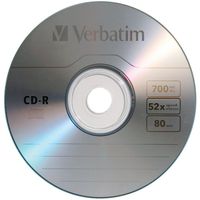 1 - 700MB 80-Minute CD-Rs, 10 pk Bulk Box, 700MB/80 min storage capacity , Compatible with CD drives up to 52x speed , Ideal for storing digital music, images & more