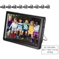 Acogedor Portable Digital TV，12-Inches ATSC Digital Television，Small TV，1080P HD HDMI Video Player ，for Home，Car，etc.
