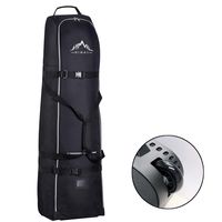 Himal Soft-Sided Golf Travel Bag - Heavy Duty 600D Polyester Oxford Wear-Resistant, Excellent Zipper Universal Size with Wheels
