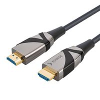 Fiber HDMI Cable, CableCreation 98ft 4K@60HZ HDR HDMI 2.0 Fiber Optical Long Cable, Ultra Slim and High Speed w/Ethernet Supports 18Gbps, 3D, Dolby Vision, HDCP2.2, Audio Return, Black, 30m