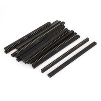 uxcell 20 Pcs Female PCB Header 40 Way 2mm Pitch Connector Black