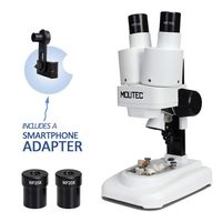 MOUTEC 20X-40X Real Scientific Stereo Microscope for Kids Students-Great Birthday Holiday Gift for Children to Explore the Microworld
