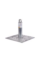 Guardian Fall Protection 00645 CB-12 CB Galvanized Roof Anchor, 12-Inch Tall