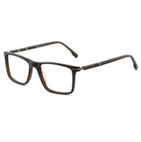 OCCI CHIARI Anti-blue light Eyewear Frame Optical Glasses With Non-Prescription Clear Lens (Brown, 51mm)