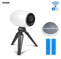 Battery Powered Wireless Outdoor/Indoor Security Camera,720P WiFi Home Surveillance IP Camera for Baby/Elder/Pet/Nanny Monitor,Two-Way Audio Night Vision Motion Detection for iOS&Android