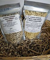 Ground Ginger Root Moringa Leaf and Seed Capsule Value Packs (Ginger Root + Moringa Seed) - Made Fresh On Demand! All Natural!