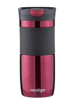 Contigo SnapSeal Byron Vacuum-Insulated Stainless Steel Travel Mug, 16 oz, Vivacious