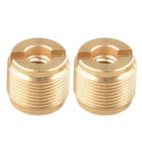 CAMVATE Female 1/4"-20 to 5/8"-27 Male 2 Piece Mic Adapter
