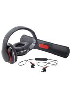 Coby 3-in-1 Bluetooth Headphones/Speaker Combo Pack (Black)