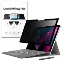 Surface Pro Privacy Screen Protector Fully Removable Screen Protector Filter, Anti-Spy Filter, Anti-Glare Screen Film (for Microsoft Surface Pro 6/5/4)