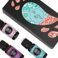 Edens Garden De-Stress 3 Set, Best 100% Pure Essential Oil Aromatherapy Starter Kit (for Diffuser & Therapeutic Use), 10 ml