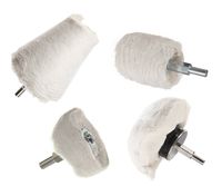 BaiFM Buffing Pad Polishing Mop Wheel for Manifold/Aluminum/Stainless Steel/Chrome 4pcs