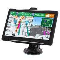 GPS Navigation for Car 2019 Map, 7 Inches HD Touch Screen Direction Car GPS Navigation System with Built-in Lifetime Maps Update
