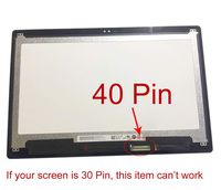 Kreplacement 13.3" Touch Screen Replacement Digitizer Glass + LCD Display for Dell Inspiron 13 5378 Full HD 1920x1080 (Non-Bezel)