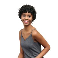 WILLTOO Wigs for Women, Full End Short Bob Wigs for Black Women