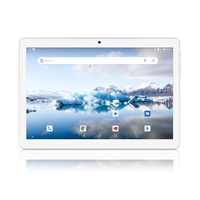 Android Tablet 10 Inch, 3G Phablet, Android 8.1 Tablets, 2GB+32GB, GMS Certified, Dual SIM Card Slot and Cameras, WiFi, Bluetooth - Silver