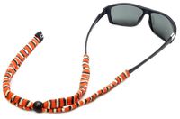 Chums Original Cotton Standard End Eyewear Retainer Colors, Orange White Black