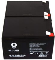 SPS Brand 12V 12Ah Replacement Battery for Invacare Zoom 3 200 220 Patriot Wheelchair (2 Pack)