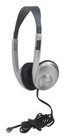 Califone 3060 AVS Adjustable Light-Weight Multi-Media Headphones, Silver