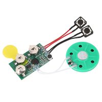 Pomya Voice Greeting Card Module, Recordable Voice Sound Chip DIY Audio Greeting Card Chip 120 Seconds for Gift Holiday