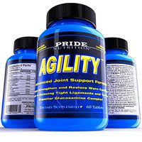 Joint Pain Relief Supplements - Agility 60 Pills - Best Natural Rheumatoid Arthritis Pain Reliever - Joint Health Tendon and Ligament Repair - Glucosamine Chondrotin & Msm Helps Reduce Inflammation