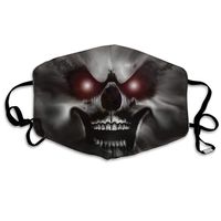 Skull Scary Dust Mask,Washable and Reusable Cleaning Gardening Outdoor Activities Warm Windproof Mask