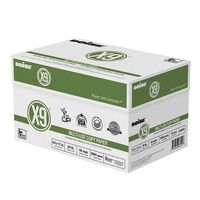 Boise(R) X-9(R) Paper, 8 1/2in. x 11in, 20 Lb, Bright White, 500 Sheets Per Ream, Case of 10 Reams, OX9001-CTN