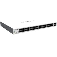 NETGEAR 52-Port Gigabit Ethernet Insight Managed Smart Cloud PoE Switch (GC752XP) - with 48 x PoE+ @ 505W, 2 x 1G SFP and 2 x 10G SFP+, Desktop/Rackmount