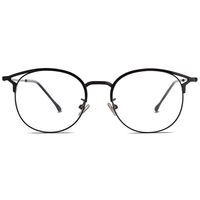 SOJOS Small Cat Eye Blue Light Blocking Glasses Women Computer Eyeglasses Oasis SJ5035 with Black Frame/Black Rim/Anti-blue Light Lens