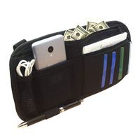 TusKou Car Sun Visor Organizer - Multifunctional Auto Accessories Document Holder - Car, Truck, SUV Registration & Insurance Storage Pouch - Road Trip Essential Gift for Any Driver