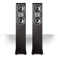 Polk Audio TSi300 3-Way Tower Speaker with Two 5-1/4" Drivers - Pair (Black)