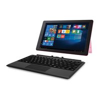 2018 RCA Cambio 2-in-1 10.1" Touchscreen Laptop Tablet PC with Intel Atom Z8350 Processor, 32GB SSD, 2GB RAM, Kickstand, Keyboard, WIFI, Bluetooth, Microsoft Office Mobile Apps, Windows 10
