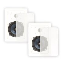 Blue Octave BDW52 in Wall Speakers 2 Way Home Theater Surround Sound Pair