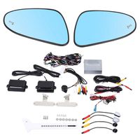 Hlyjoon Radar Blind Spot Sensor Maximum Detection Range 15M BSD Car Blind Spot Detection System 24GHz-24.25GHZ Vehicle Microwave Radar Sensor for Toyota Camry 2012-2017