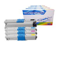 Inktoneram Compatible Toner Cartridges Replacement for Okidata C310 C510 C330dn C331dn C510dn C511dn C530dn C531dn MC351dn MC352dn MC361dn MC362dn MC561dn MC562dn ([Black,Cyan,Magenta,Yellow], 4-Pack)