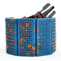 LYAPKO Acupuncture Belt KID 3.5 Ag 960 Needles 6 Plates with 2 Adjustable Belts. Premium Acupressure Massager for Adults and Children Unique Patented Therapy Massage Tool