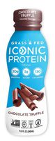 Iconic Protein Drinks, Chocolate Truffle (12 Pack) | Low Carb Protein Shakes | Grass Fed, Lactose Free, Gluten Free, Non-GMO, Kosher | High Protein Drink | Keto Friendly