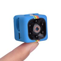 Sports HD 1080P Mini Camera,Sports Action Video Cameras 19201080 Night Vision IR Waterproof Built-in Microphone Support TF Card（Up to 32GB） Motion Detection 200mAh(Last 100mins) No Need WiFi (Blue)