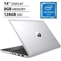 HP Mobile Thin Client mT21 14" HD (1366x768) Anti-Glare Business Laptop (Intel Dual Core Celeron 3865U, 8GB DDR4 RAM, 128GB M.2 SSD) Long Battery Life, Webcam, VGA, HDMI, Windows 10 IOT Enterprise