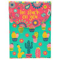 Karma Gifts Notepads, Cactus