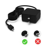 UL Listed 7.5Ft Long AC Charger for Asus C100 C100PA C100P C100PA-DB02 C201PA C201P C201 C201PA-DS02 ADP-24EW B Chromebook Flip Notebook PC Laptop Power Supply Adapter Cord (Square tip not fit Type C)