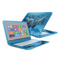 MightySkins Skin Compatible With HP Stream 14" (2016) - Who Invited Him | Protective, Durable, and Unique Vinyl Decal wrap cover | Easy To Apply, Remove, and Change Styles | Made in the USA