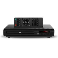 DVD Player for TV - Compact Multi Region DVD/SVCD/CD/Disc Player with Remote Control, Built-in PAL/ NTSC System, USB Port Support