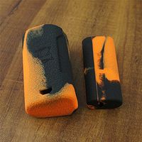 ModShield for Eleaf iCare Mini 320mAh & PCC 2300mAh Silicone Case ByJojo Cover Wrap Sleeve Shield (Orange/Black Set)