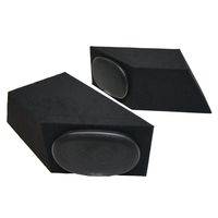 Compatible with 1987-1995 Jeep Wrangler YJ Harmony R69 Speakers Dual 6x9 Speaker Box Enclosures