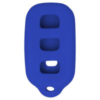 Keyless2Go New Silicone Cover Protective Case for Remote Key Fobs with FCC GQ43VT14T HYQ12BBX HYQ1512Y HYQ12BAN - Blue