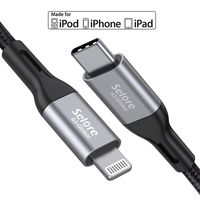 USB C to Lightning Cable [3.3 ft Apple MFi Certified],Selore Fast Charging Cable for for iPhone 11/11 Pro / 11 Pro Max/X/XS/XR/XS Max / 8/8 Plus, Supports Power Delivery