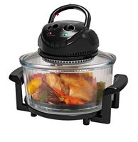 Oyama TRO-110B 12 Liter Turbo Convection Roaster Oven (BLACK), 13L