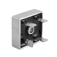 Rectifier, 10PCS 50A 1000V High Power Kbpc5010 Single Phase Rectifier, AC to DC